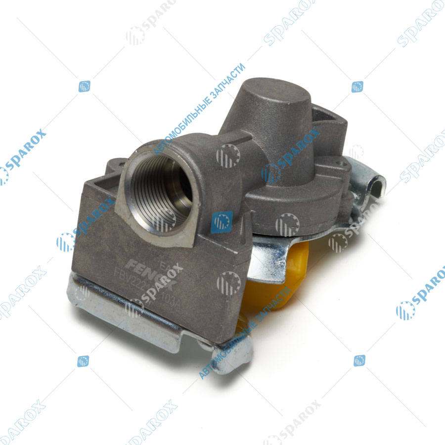 FENOX-FBV22212 Головка соединительная (желтая) 22 мм с клапаном FBV22212 ан.4522002120 (FENOX)