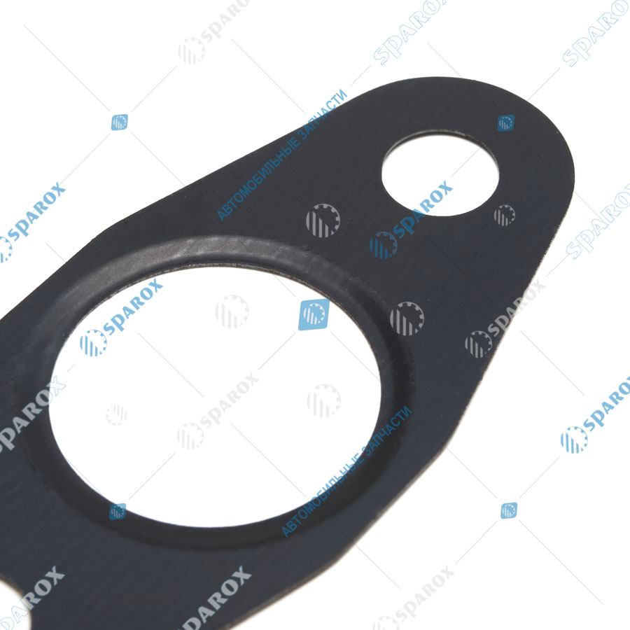 5340-1118325 Прокладка патрубка слива масла из турбокомпрессора в блок ЯМЗ-536, 5340, металл (ЯРУС)