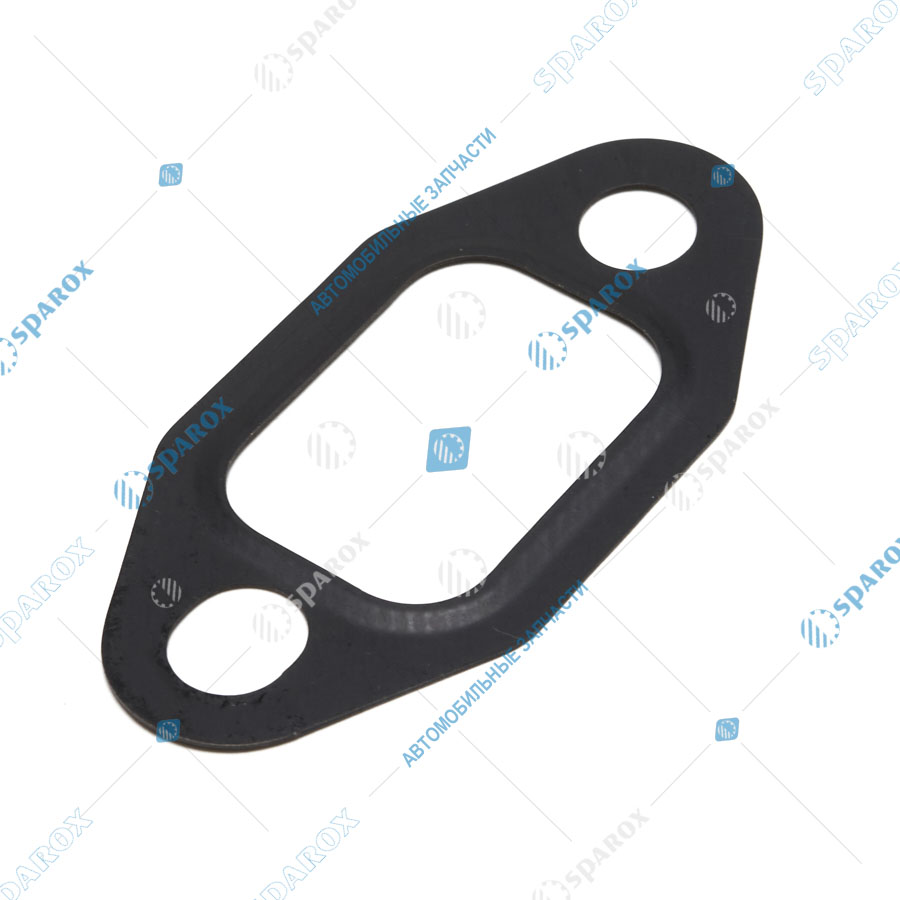 5340-1213066-10 Прокладка нижнего фланца слива ОЖ с радиатора EGR ЯМЗ-536, 5340, металл (ЯРУС)