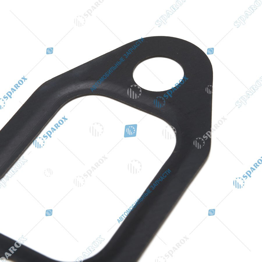 5340-1213066-10 Прокладка нижнего фланца слива ОЖ с радиатора EGR ЯМЗ-536, 5340, металл (ЯРУС)