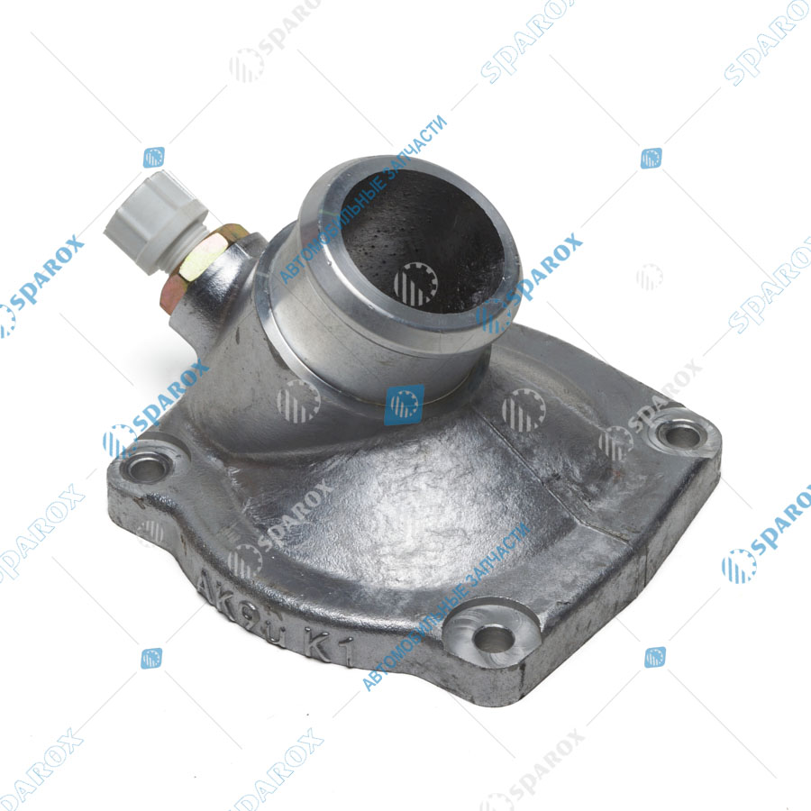 7511-1013710-02 Крышка теплообменника задняя МАЗ, КрАЗ, УРАЛ (алюминиевая)