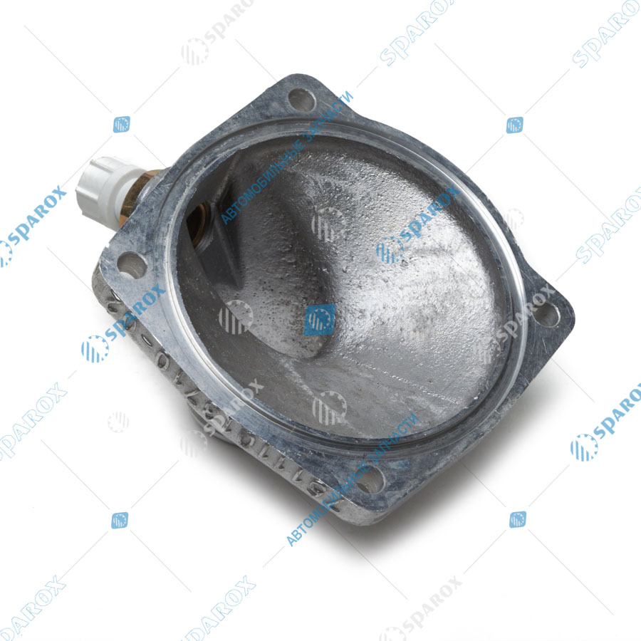 7511-1013710-02 Крышка теплообменника задняя МАЗ, КрАЗ, УРАЛ (алюминиевая)