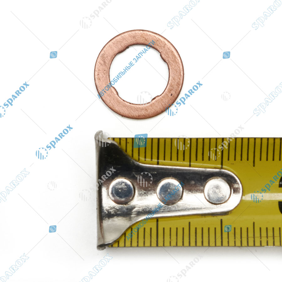 АЗПИ-А-04-011-00-16-00 Шайба МАЗ, УРАЛ форсунки 9х14, 65х1.5мм дв.ЯМЗ-6565, 6585(под форсунку А-04-011-00-00-03/04) (АЗПИ)