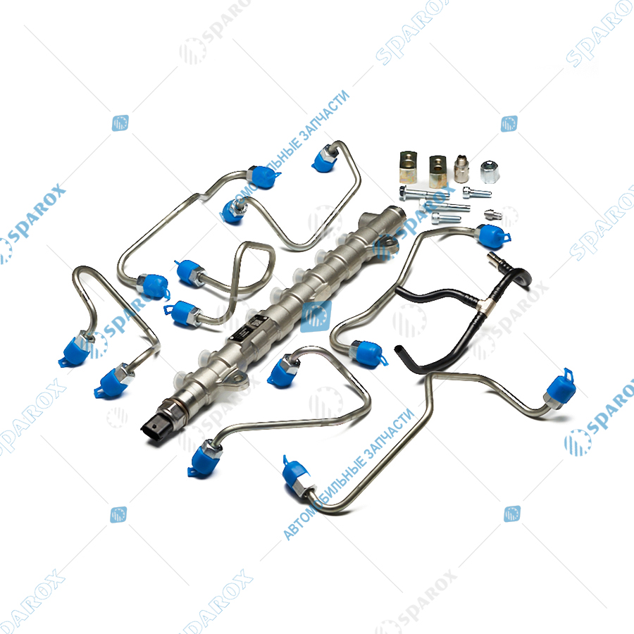 536-3906007-10 Комплект деталей для замены рампы Bosch (536.1112303) на рампу BYC (536.1112303-20) (Автодизель)