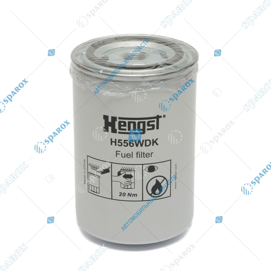 Hengst-H556WDK Фильтр топливный Hengst H556WDK (WDK 999/1) JAC, SINOTRUK, FAW JIEFANG J5/J6; Weichai