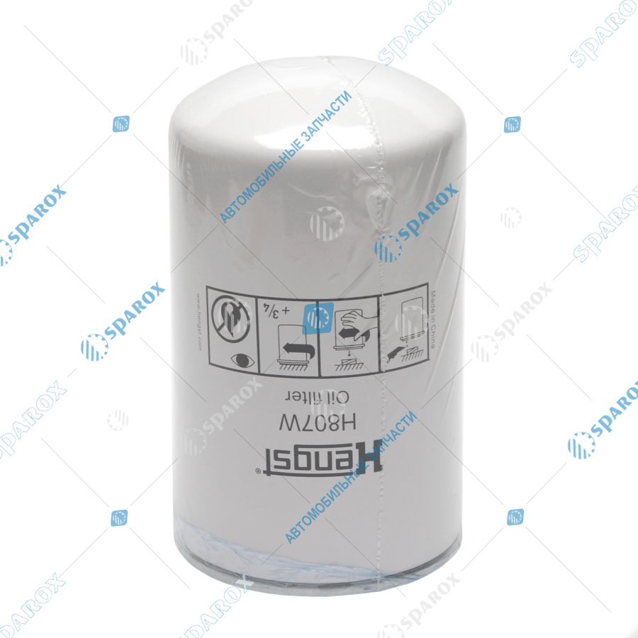 Hengst-H807W Фильтр масляный Hengst H807W SHAANXI, Weichai WP12/WP13