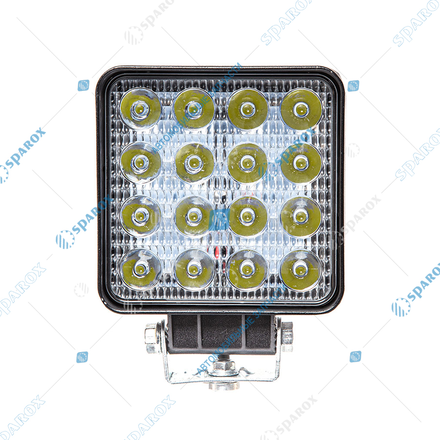АЕ-AE48S-16LED-42HC Фара светодиодная квадратная направленный свет 12/24В 48Вт 16 диодов AE48S-16LED-42HC (АЕ) АЕ-AE48S-16LED-42HC Фара светодиодная квадратная направленный свет 12/24В 48Вт 16 диодов AE48S-16LED-42HC (АЕ)