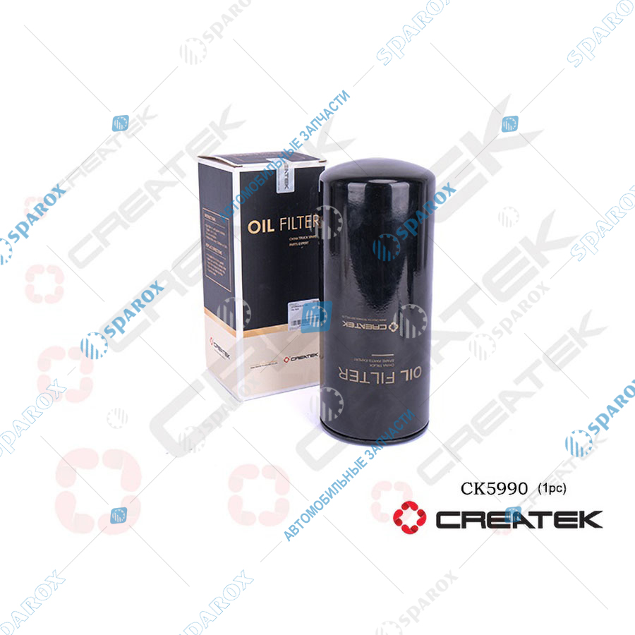 CREATEK-CK5990 Фильтр масляный CUMMINS M11/L11/ISX/ISM/ISB X3000