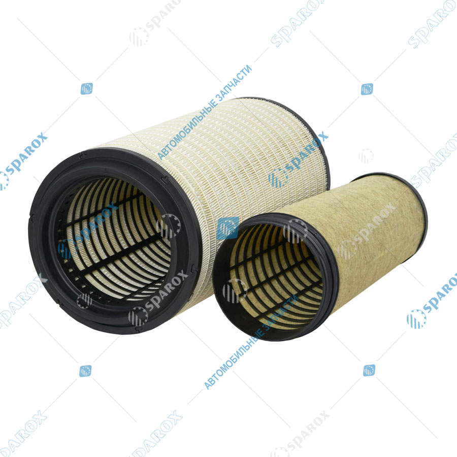 Shacman-DZ9X259190121 Фильтр воздушный Shacman X6000 комплект (PU2751, DZ9X259190121)