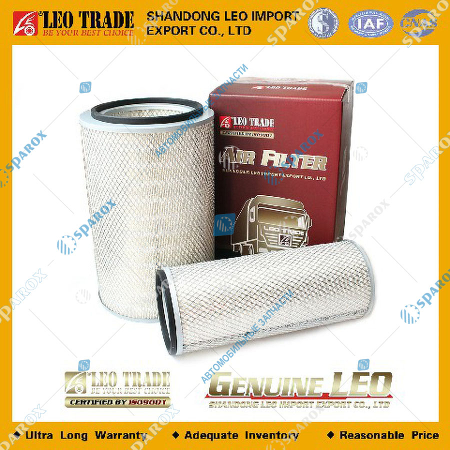 LEO Trade-LEO100059B Фильтр воздушный K3046 HOWO Е-2 ( LEO Trade) LEO100059B