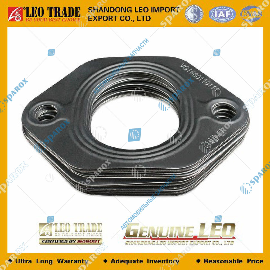 LEO Trade-LEO100192A Прокладка выпускного коллектора WD615, WP10 металл
