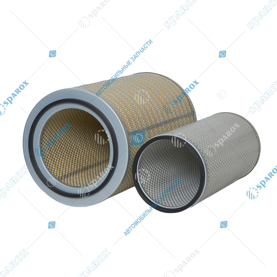 Hengst-E2187L-2 Фильтр воздушный Hengst E2187L-2 WEICHAI POWER комплект (K3250) ((SZ919000919+SZ919000918)