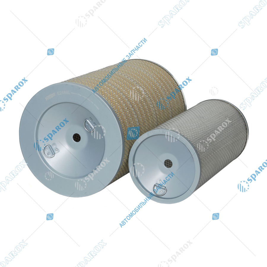 Hengst-E2187L-2 Фильтр воздушный Hengst E2187L-2 WEICHAI POWER комплект (K3250) ((SZ919000919+SZ919000918)