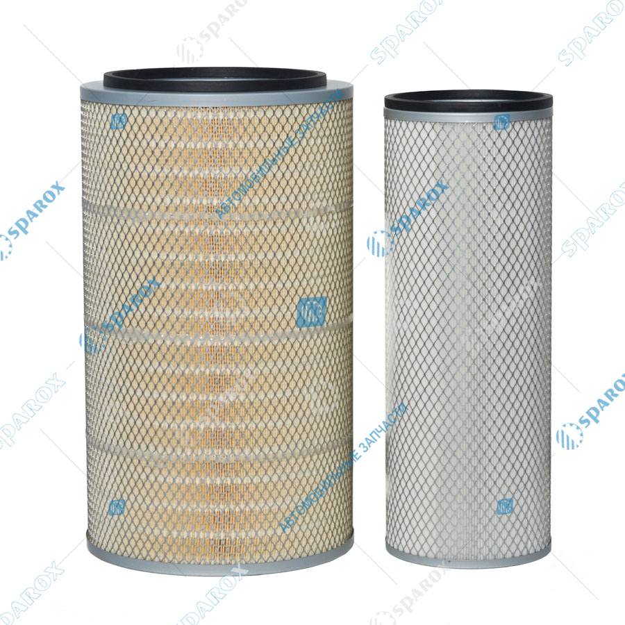 Hengst-E2189L-2 Фильтр воздушный комплект (K3052) HONGYAN HP271/290/300/310/336 Двигатель Weichai WP10/WD615