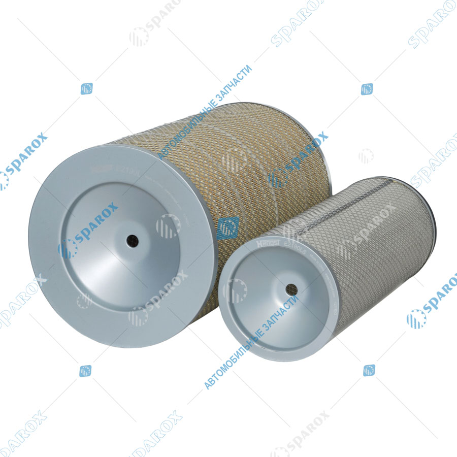 Hengst-E2189L-2 Фильтр воздушный комплект (K3052) HONGYAN HP271/290/300/310/336 Двигатель Weichai WP10/WD615
