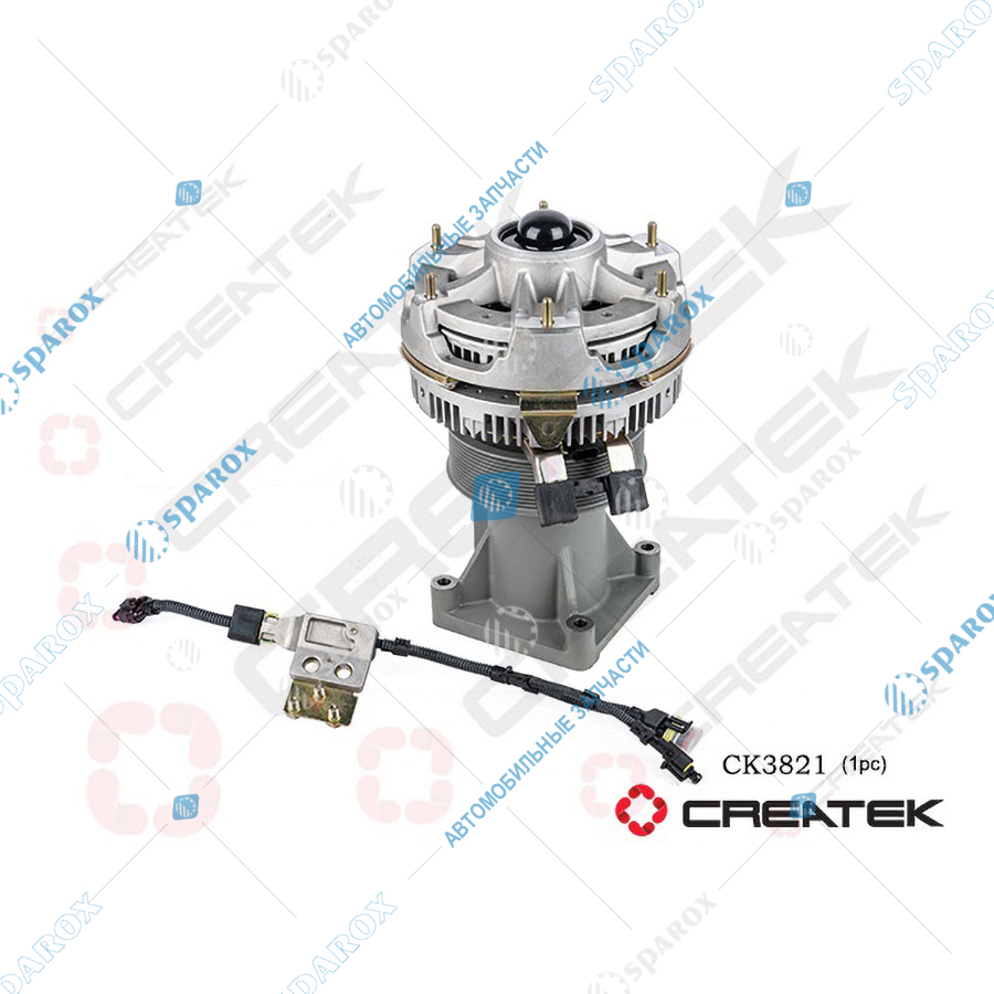 CREATEK-CK3821 Муфта вентилятора в сборе