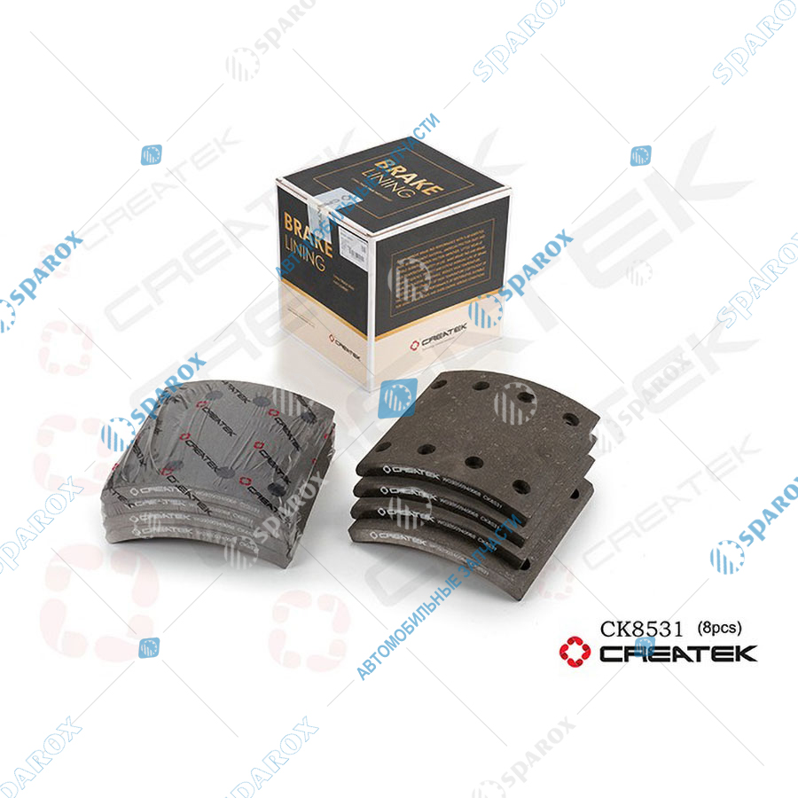 CREATEK-CK8531 Накладка тормозная передняя