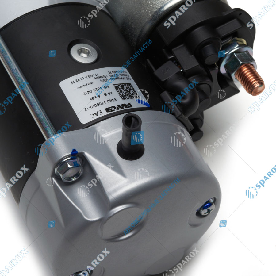 5340-3708010-12 Стартер 24В, z=10, 6кВт (аналог AZF 4137) 1722.0029, GM86R3034 (упаковкаАвтодизель)