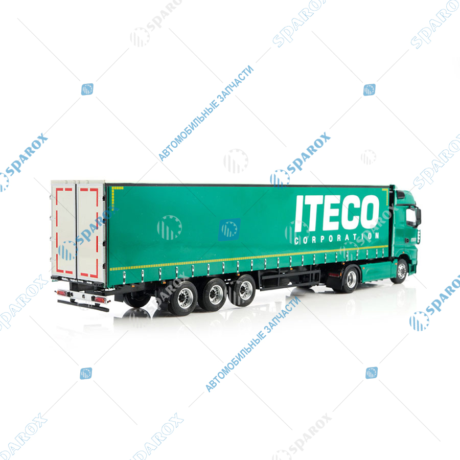 Микромодель-777.102989 Масштабная модель КАМАЗ-54901 с полуприцепом НЕФАЗ-93341 Iteco в мягкой упаковке