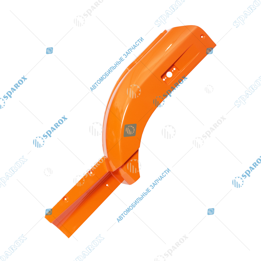 63501-8403015 Крыло Камаз левое передняя часть (рестайлинг) (кабина без спальника) оранжевый (ТЕХНОТРОН)