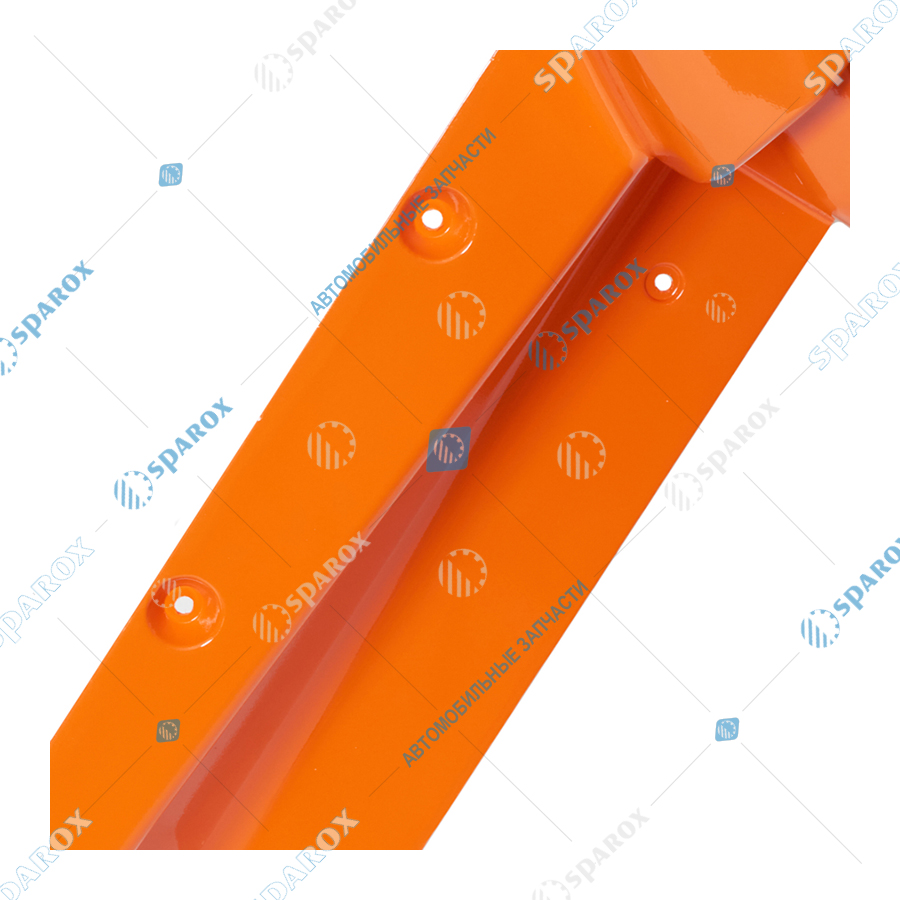 63501-8403015 Крыло Камаз левое передняя часть (рестайлинг) (кабина без спальника) оранжевый (ТЕХНОТРОН)