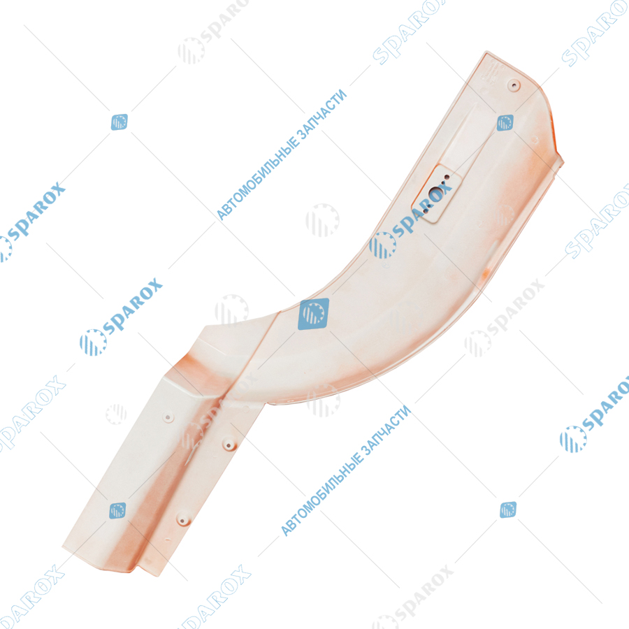 63501-8403015 Крыло Камаз левое передняя часть (рестайлинг) (кабина без спальника) оранжевый (ТЕХНОТРОН)