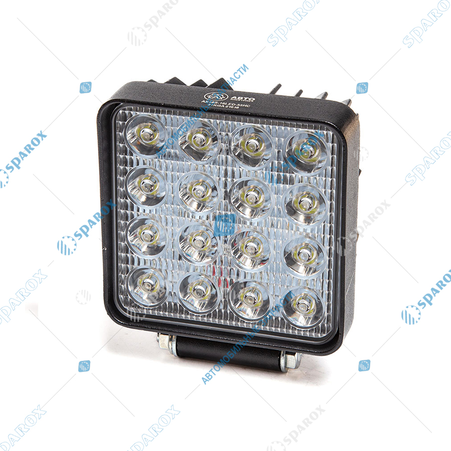 AE48S-16LED-55HC Фара светодиодная квадратная 110х55х155 направл. свет 10/30В 48Вт 16 диодов AE48S-16LED-55HC (АЕ)