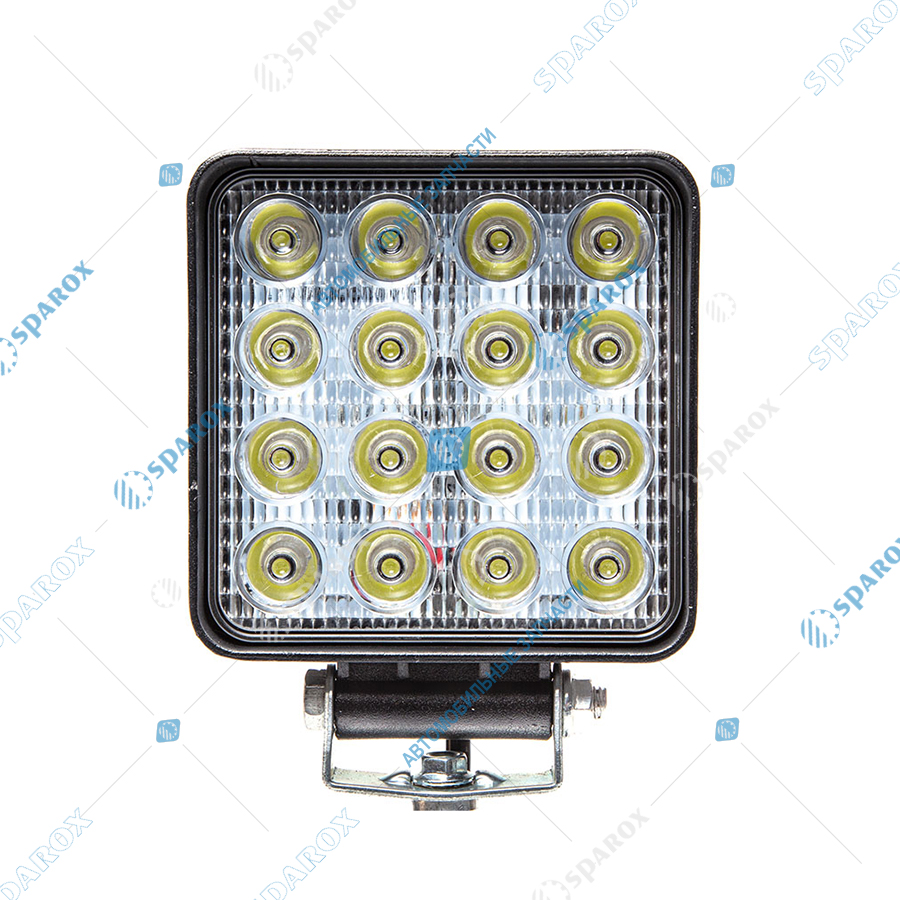 AE48S-16LED-55HC Фара светодиодная квадратная 110х55х155 направл. свет 10/30В 48Вт 16 диодов AE48S-16LED-55HC (АЕ)