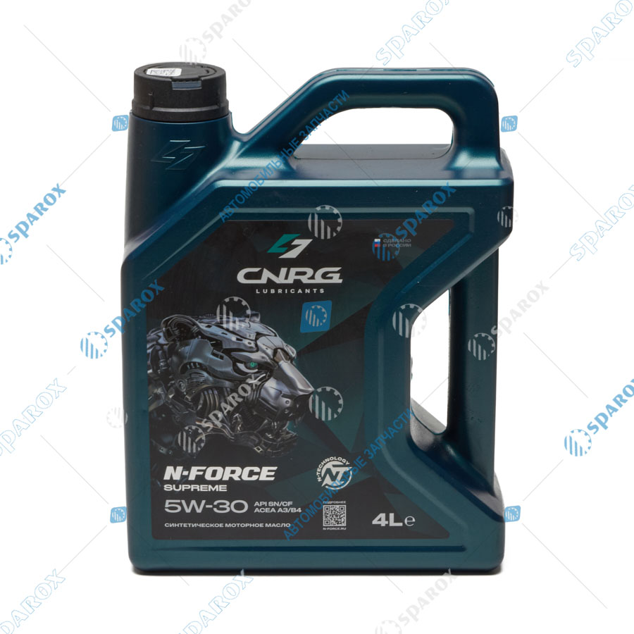 CNRG-260-0004 Масло моторное N-Force Supreme 5W-30 SN/CF 4 л