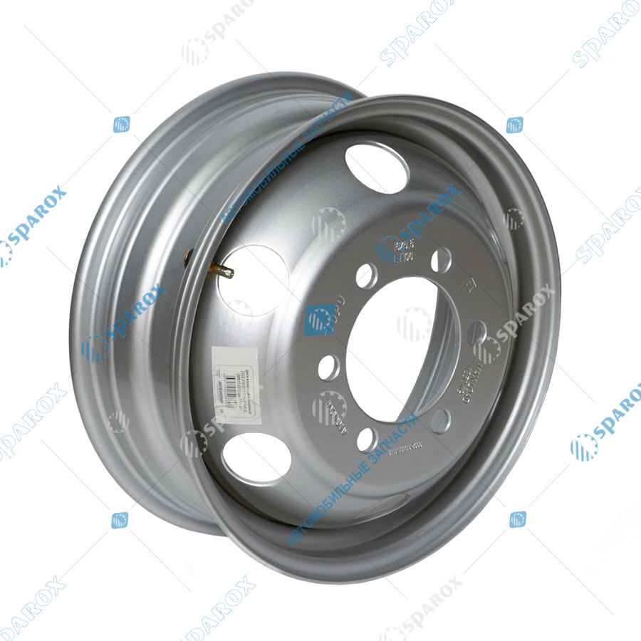 PR.3302-3101015 Диск колеса ГАЗель серебристый, усиленный (до 1250кг) (PRAVT)