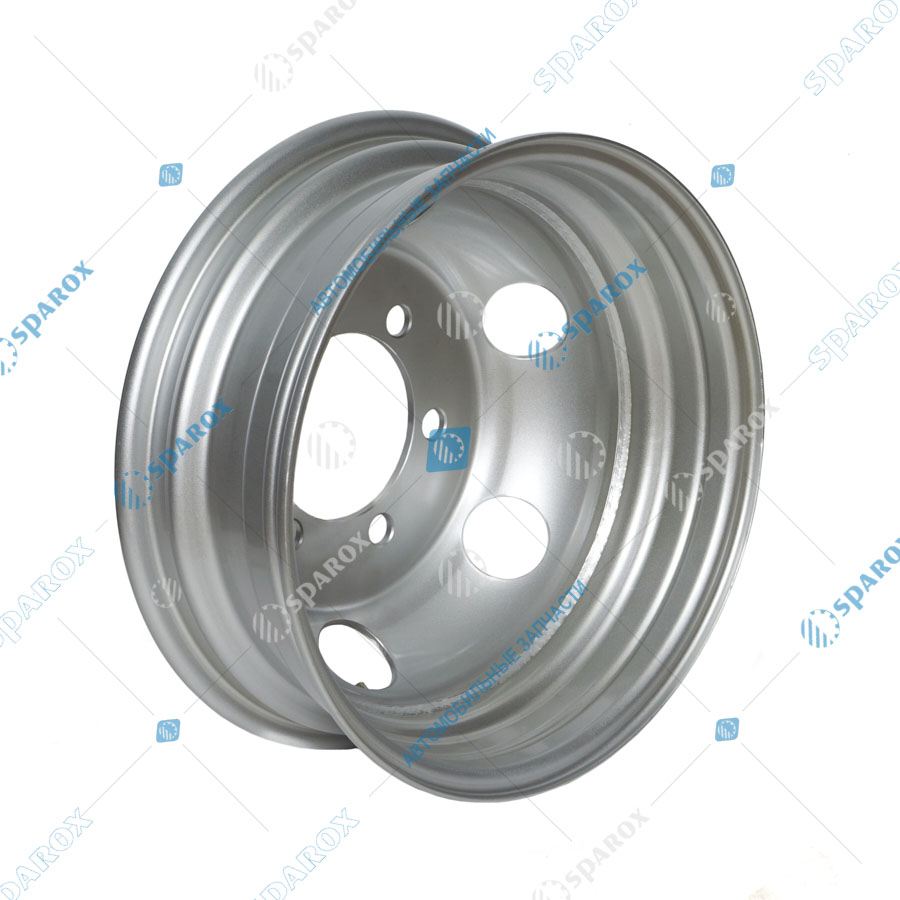 PR.3302-3101015 Диск колеса ГАЗель серебристый, усиленный (до 1250кг) (PRAVT)