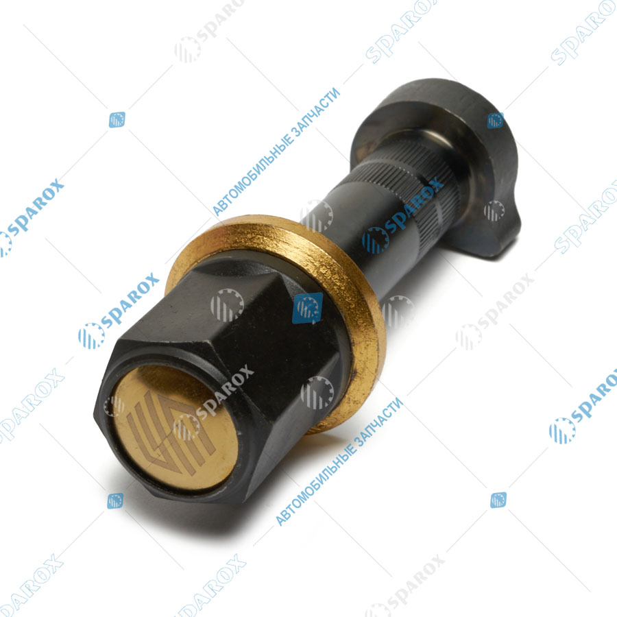 WAYTEKO-AZ9112340123-A+ Шпилька колесная задняя с гайкой L=110 D=23 M22 усиленная 12,9 (с насечками) WAYTEKO PREMIUM