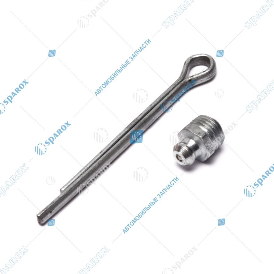 5336-3003009-СПЕЦМАШ Р/к наконечника ПОЛНЫЙ (палец с сухарями(СМ)+гайка+пруж.+пыльник) (СПЕЦМАШ)