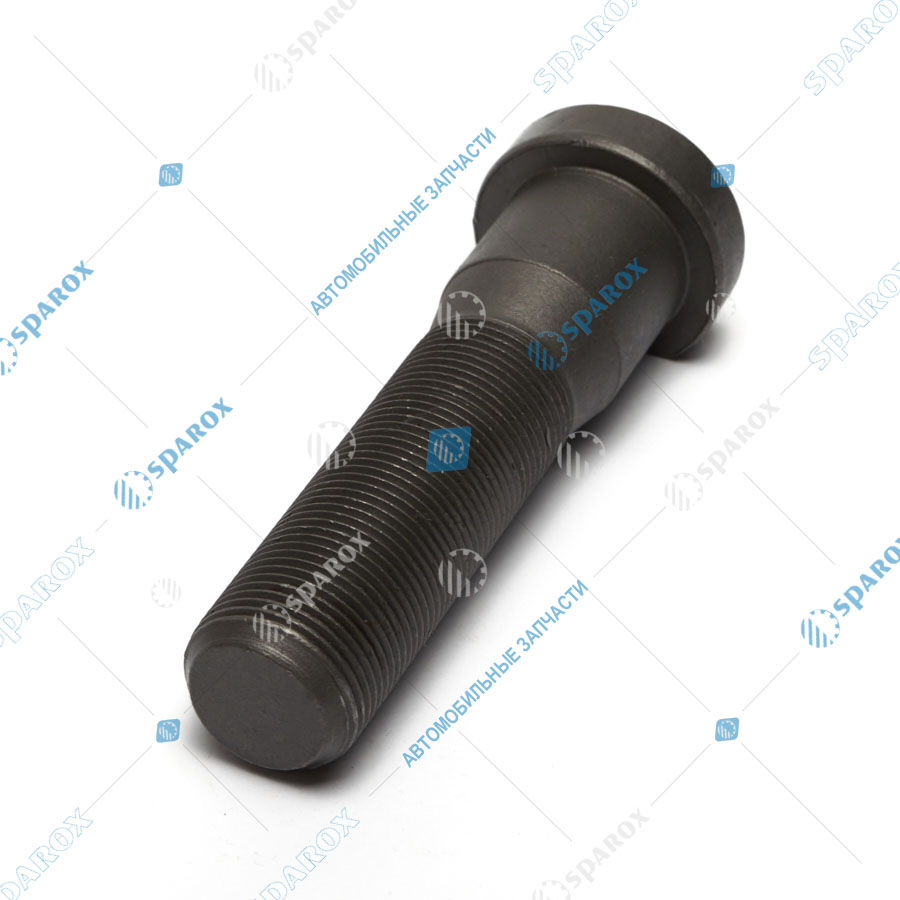 53205-3104071-01-СПЕЦМАШ Болт ступицы КАМАЗ ЕВРО (Еврошпилька М22х1,5 L-95 мм) заднего колеса, ТЕФЛОН (СПЕЦМАШ)