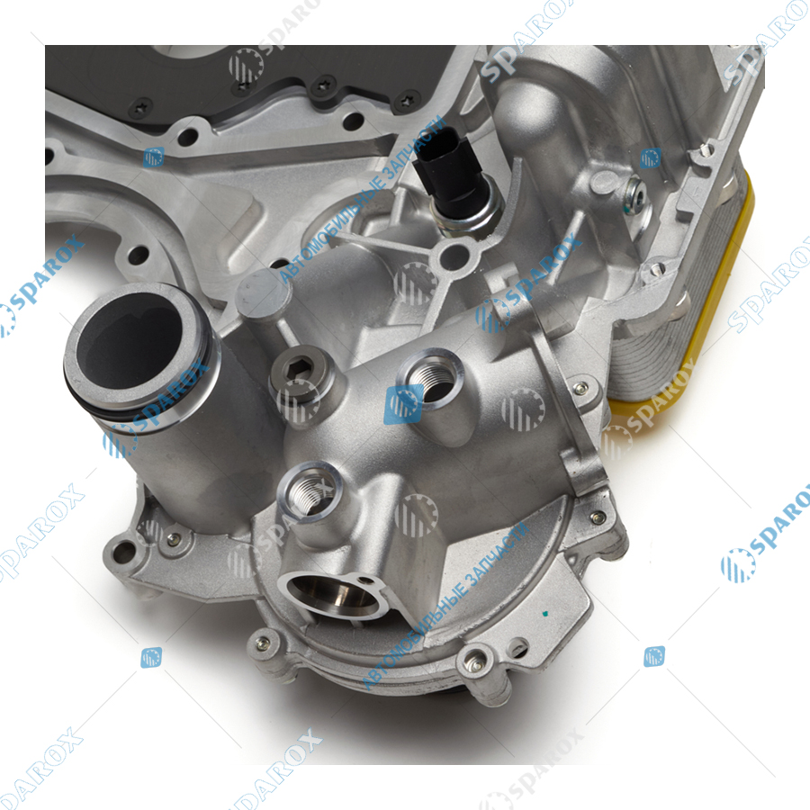 FOTON-5670414 Крышка двигателя дв. Cummins ISF 2.8 передняя с масляным насосом Евро-3 (FOTON)