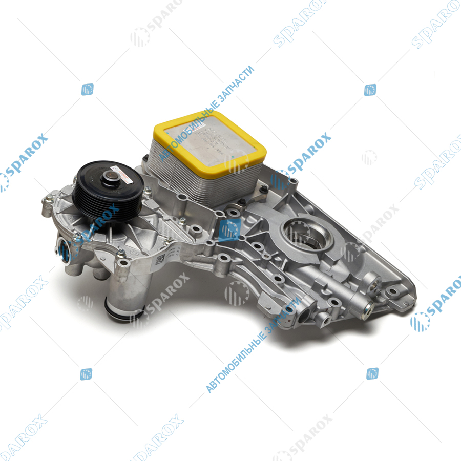 FOTON-5670414 Крышка двигателя дв. Cummins ISF 2.8 передняя с масляным насосом Евро-3 (FOTON)