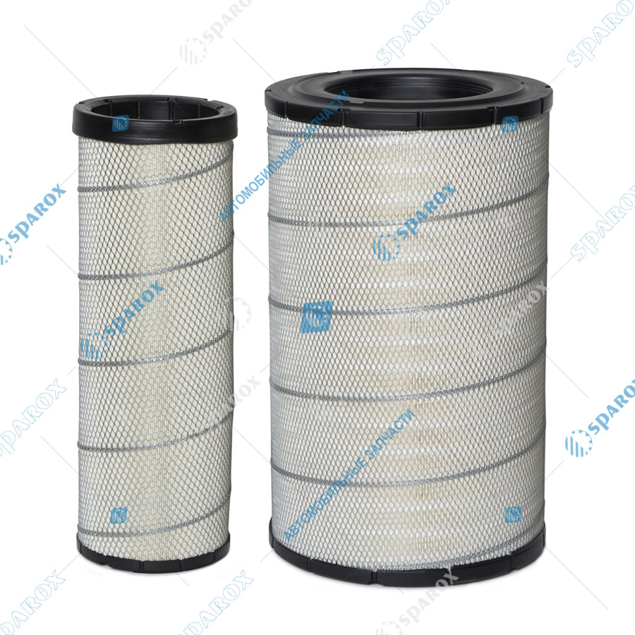 Tacpart-t08.10.140K Фильтр воздушный комплект КАМАЗ Евро (725-1109560+725-1109560-10)
