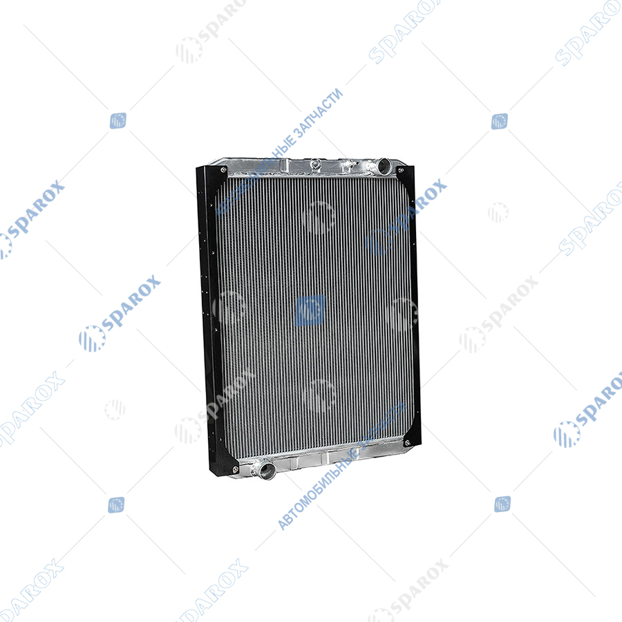 13010010440 Радиатор охлаждения (с рамкой) алюминиевый для Камаз (6520-1301010) (SORL)