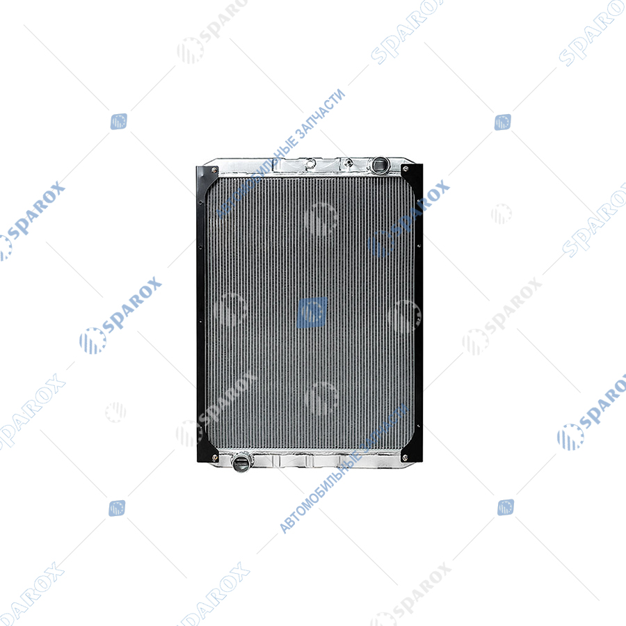 13010010440 Радиатор охлаждения (с рамкой) алюминиевый для Камаз (6520-1301010) (SORL)