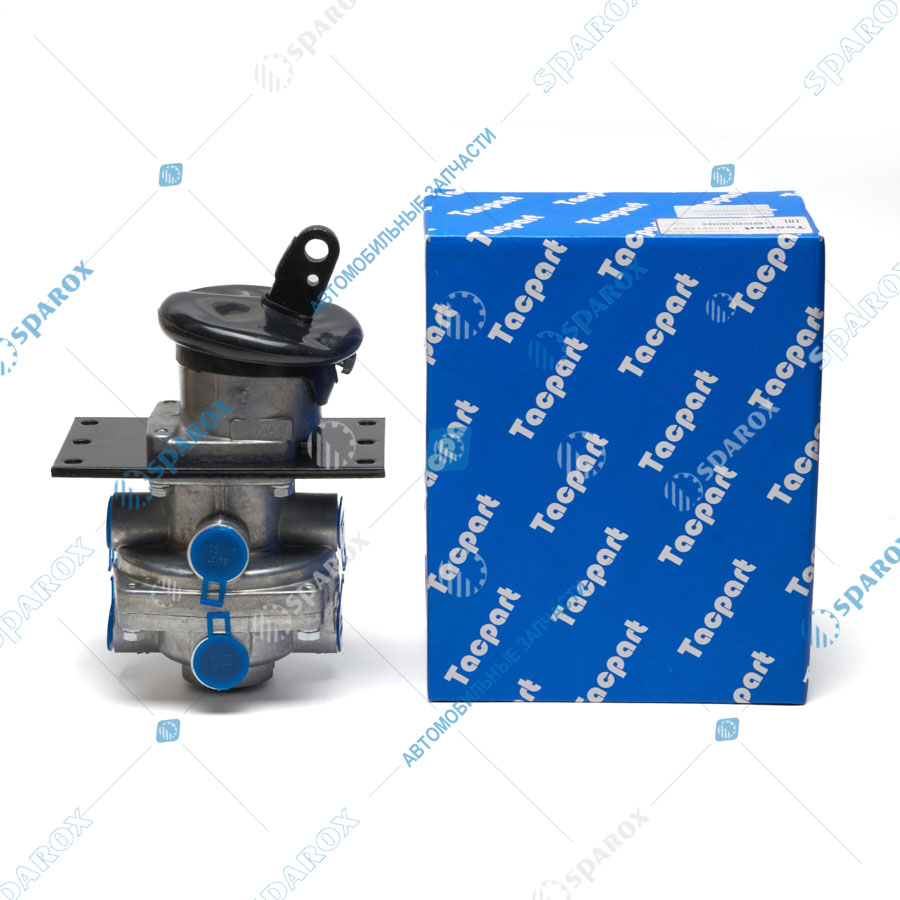 Tacpart-t01.35.083 Кран тормозной 2-секционный КамАЗ, МАЗ, УРАЛ, ЛиАЗ, ЗИЛ, КрАЗ (100-3514008)