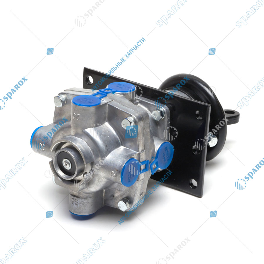 Tacpart-t01.35.083 Кран тормозной 2-секционный КамАЗ, МАЗ, УРАЛ, ЛиАЗ, ЗИЛ, КрАЗ (100-3514008)