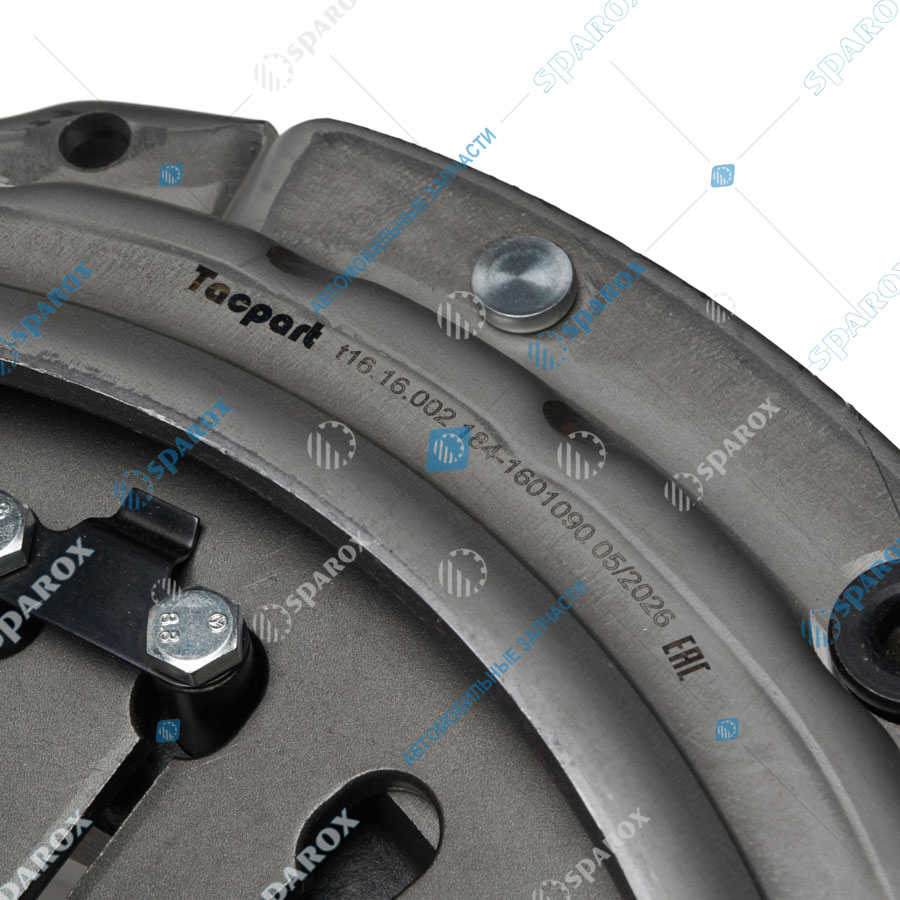 Tacpart-t16.16.002 Диск сцепления нажимной (корзина) МАЗ, УРАЛ, МЗКТ, КРАЗ (184-1601090)