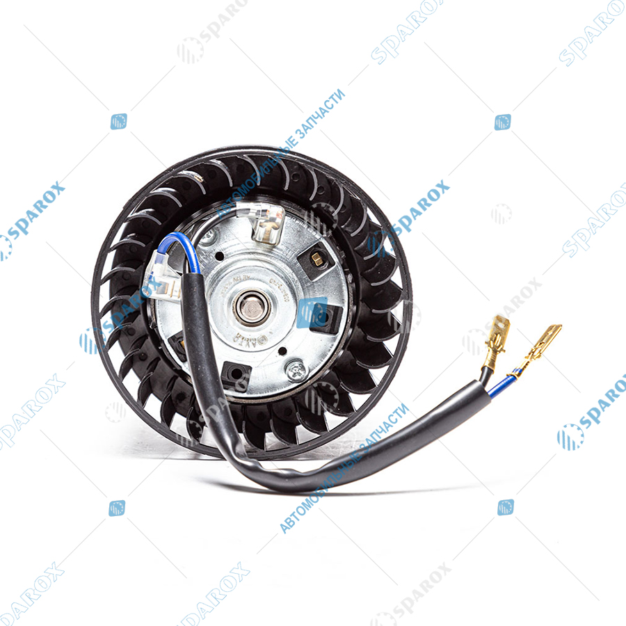 АЕ-009-A70-74D Электродвигатель отопителя с крыльчаткой, ГАЗ, 12 В, 100 Вт