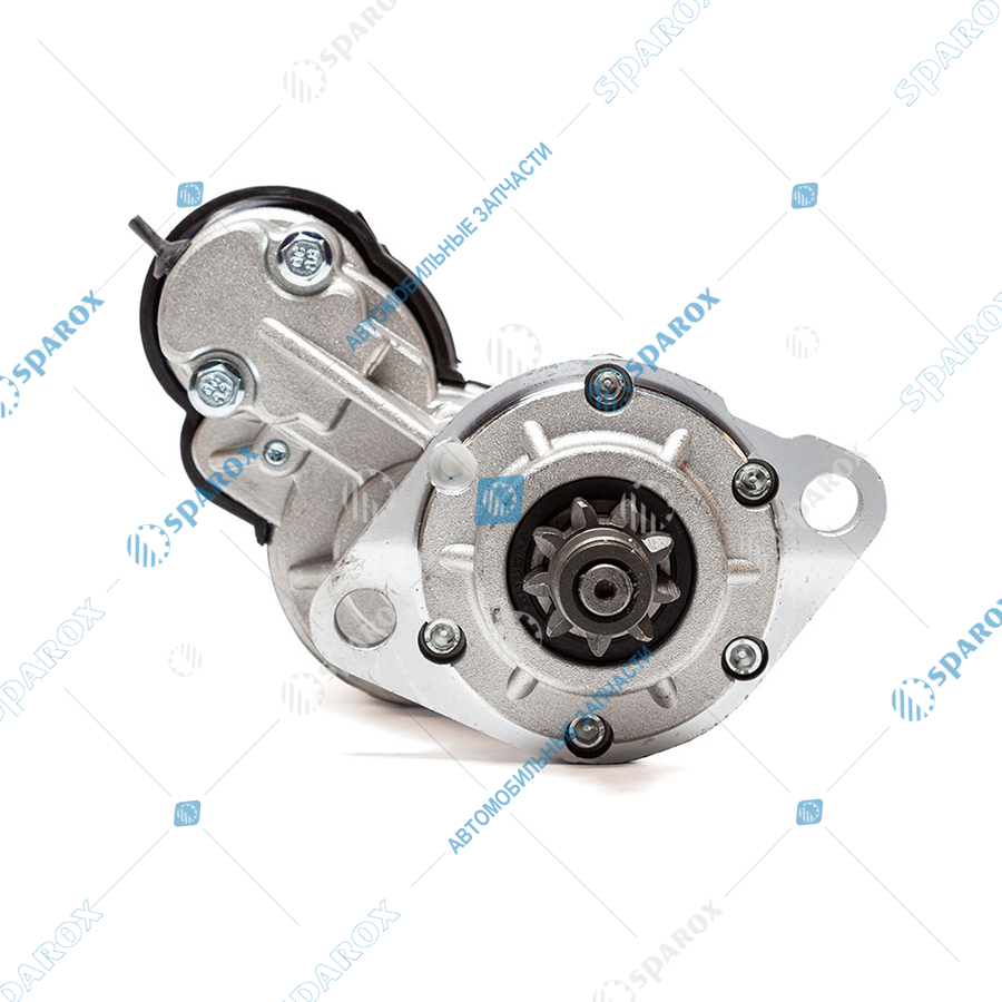 АЕ-11010082 Стартер редукторный, МАЗ, ПАЗ, ЛИАЗ, УРАЛ, ГАЗ, дв. ЯМЗ, 24В, 4.5/5.5 кВт, 9 зуб. (ан. AZF4137, 5302.3708, 11.131.524)