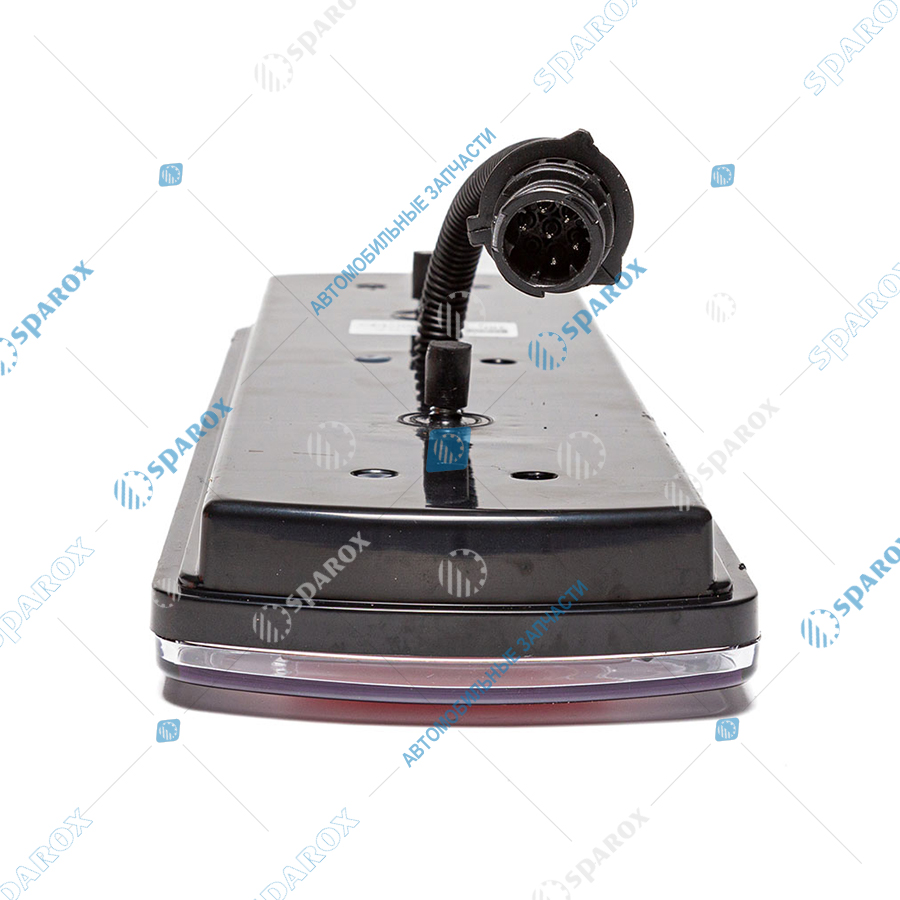 АЕ-112.08.69-03-TRS Фонарь задний Камаз, МАЗ, УРАЛ левый светодиодный с бегущим указателем поворота жгут с разъемом