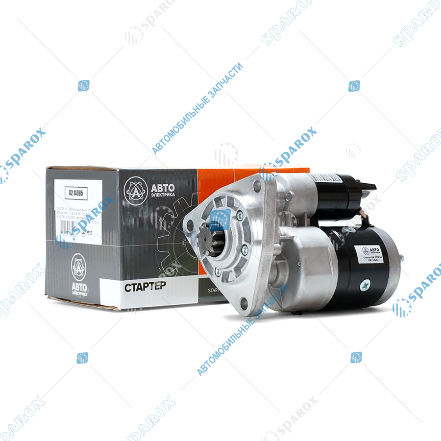 124-3778 AE Стартер редукторный, МТЗ, ЛТЗ, ВТЗ, дв. ММЗ, 12 В, 3.5 кВт, 10 зуб. (ан. 9-142-780, 9-162-780)