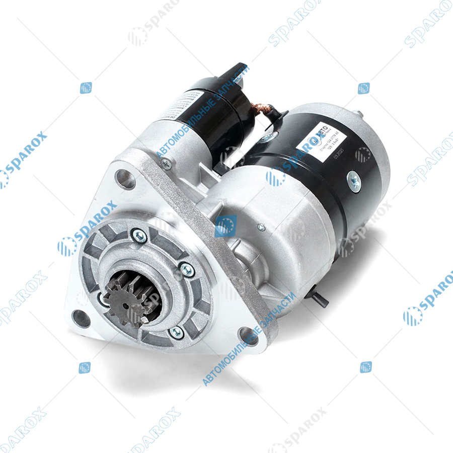 124-3778 AE Стартер редукторный, МТЗ, ЛТЗ, ВТЗ, дв. ММЗ, 12 В, 3.5 кВт, 10 зуб. (ан. 9-142-780, 9-162-780)