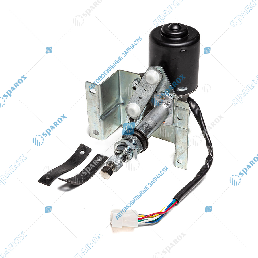 14-5215100-10 AE Мотор-редуктор стеклоочистителя ПАЗ левый 24В 50Вт (562-5205100-03) 14.5215100-10 (АЕ)