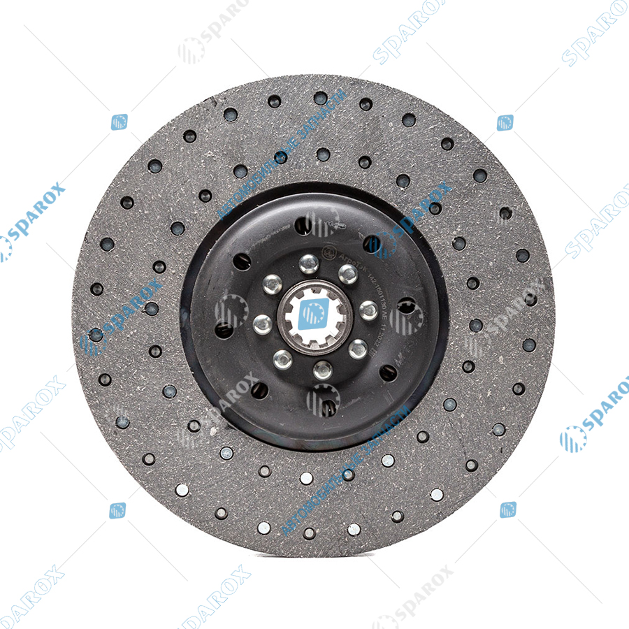 142-1601130 AE Диск сцепления ведомый, КамАЗ, d=350мм