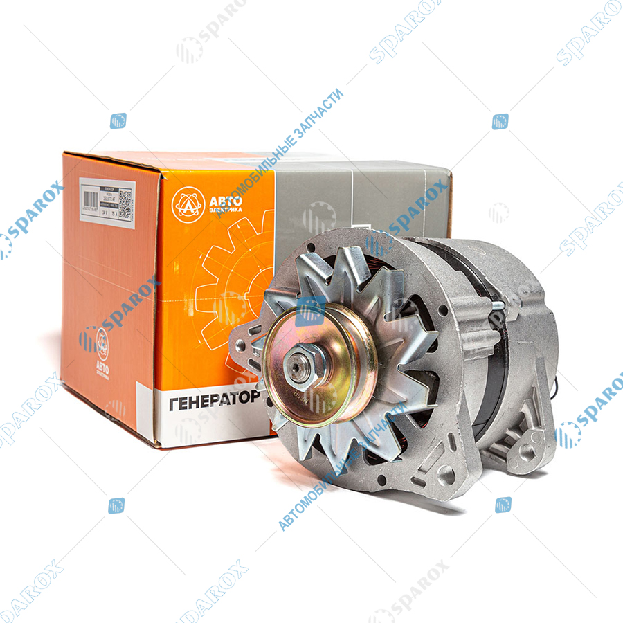 161-3771 AE Генератор, УАЗ, дв. УМЗ, 14 В, 75 А, 1-ручьевой
